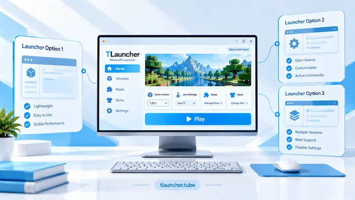 TLauncher Alternatives for Minecraft launchers
